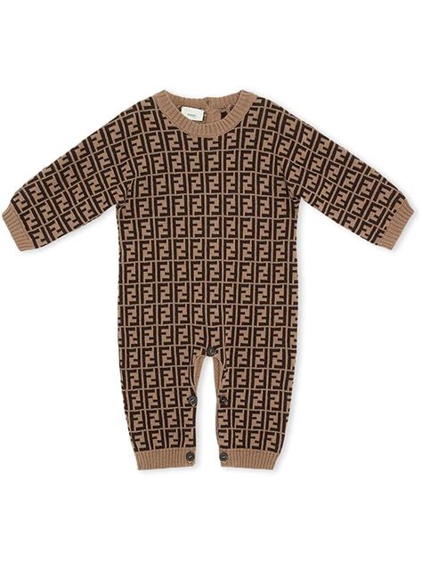 fendi new born|fendi baby jumpsuit.